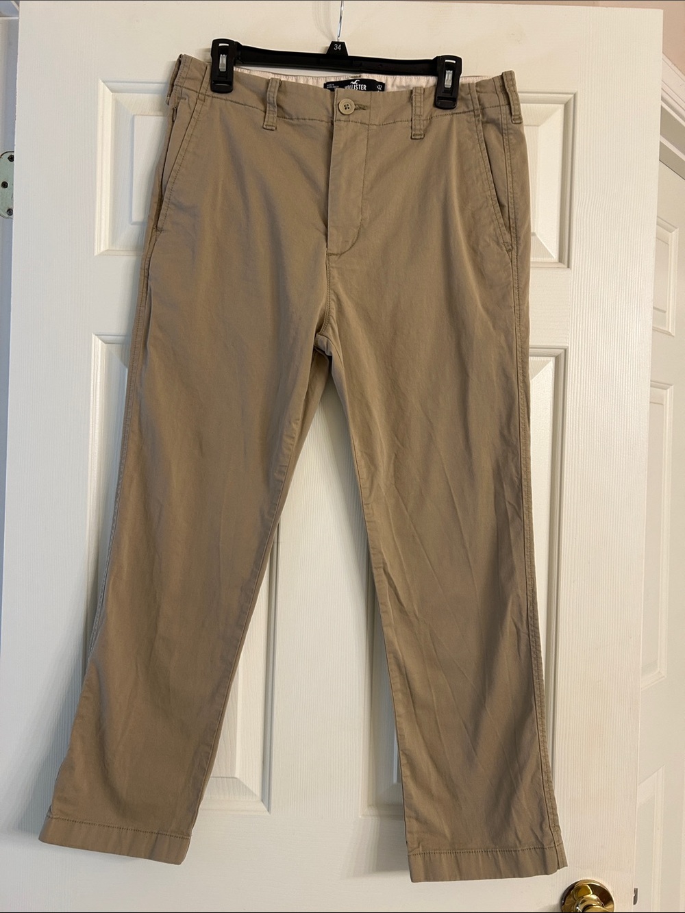 Hollister Men's Tan Chino Pants